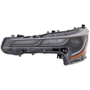 COROLLA 20-23 HEAD LAMP LH, Lens and Housing, LED, w/o Adaptive Headlamps, w/ Nightshade Edition, Hatchback - CAPA
