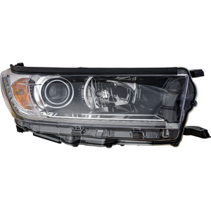 HIGHLANDER 17-18 HEAD LAMP RH, Assembly, w/o Smoked Chrome Accent