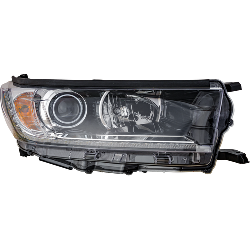 HIGHLANDER 17-18 HEAD LAMP RH, Assembly, w/o Smoked Chrome Accent