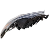 HIGHLANDER 17-18 HEAD LAMP RH, Assembly, w/o Smoked Chrome Accent
