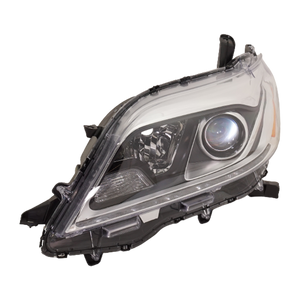 SIENNA 15-20 HEAD LAMP LH, Lens and Housing, HID, w/o HID Kit