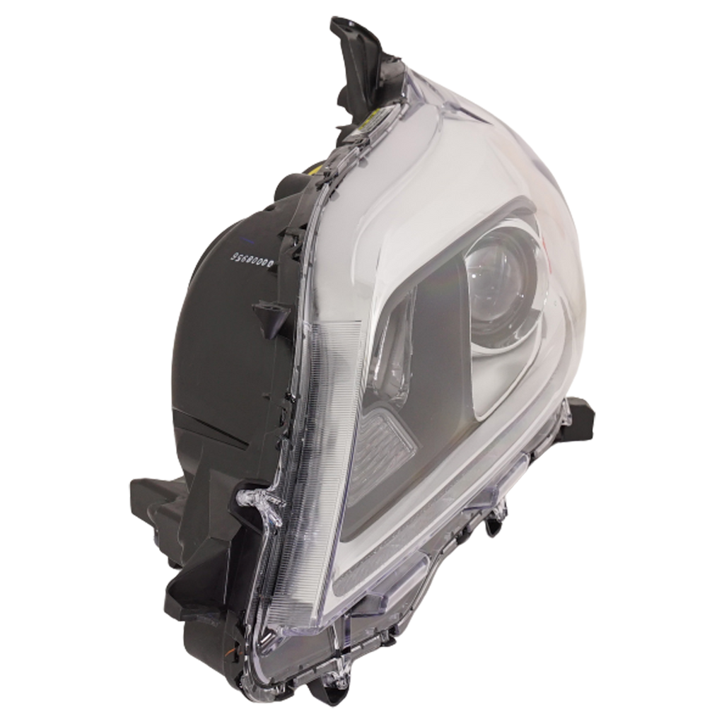 SIENNA 15-20 HEAD LAMP LH, Lens and Housing, HID, w/o HID Kit