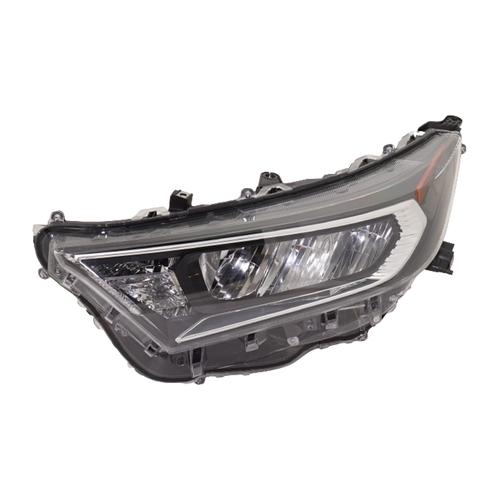 RAV4 19-21 HEAD LAMP LH, Lens and Housing, Halogen, (Exc LE/Hybrid Models), Japan Built Vehicle