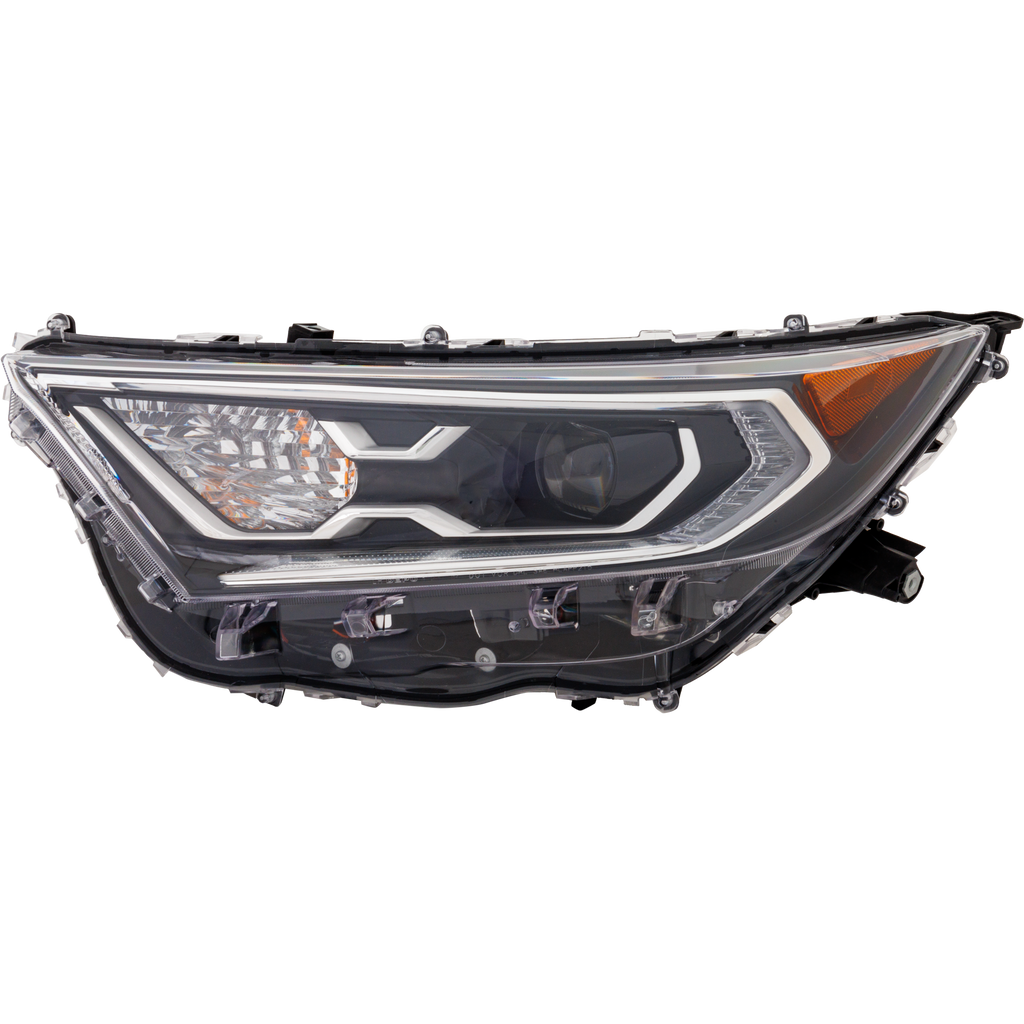 RAV4 HYBRID 19-21 HEAD LAMP LH, Assembly, LED, w/o Adaptive Headlight, Limited/XLE/XLE Premium/XSE Models, North America Built Vehicle