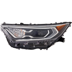 RAV4 HYBRID 19-21 HEAD LAMP LH, Assembly, LED, w/o Adaptive Headlight, Limited/XLE/XLE Premium/XSE Models, North America Built Vehicle