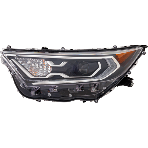 RAV4 HYBRID 19-21 HEAD LAMP LH, Assembly, LED, w/o Adaptive Headlight, Limited/XLE/XLE Premium/XSE Models, North America Built Vehicle
