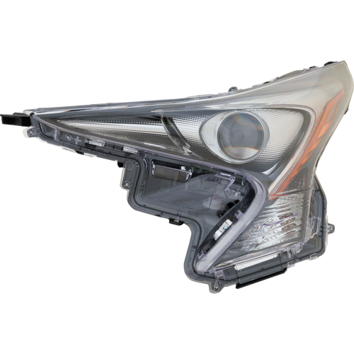 PRIUS 16-18 HEAD LAMP LH, Lens and Housing, LED, w/o Fog Light Holes, w/o Daytime Running Light