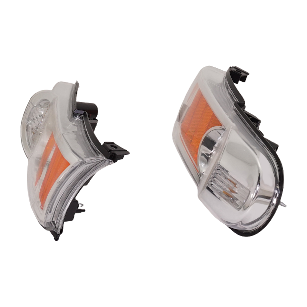 FJ CRUISER 07-14 SIGNAL LAMP RH AND LH, Park/Side Marker Lamp, Assembly, Chrome Bezel, 2-Piece