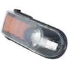 FJ CRUISER 07-14 SIGNAL LAMP RH AND LH, Park/Side Marker Lamp, Assembly, Black Bezel, 2-Piece
