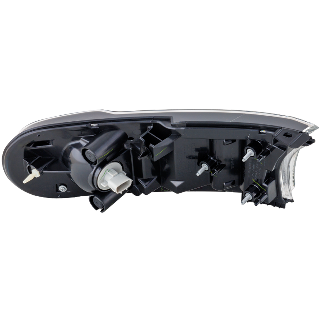 FJ CRUISER 07-14 SIGNAL LAMP RH AND LH, Park/Side Marker Lamp, Assembly, Black Bezel, 2-Piece