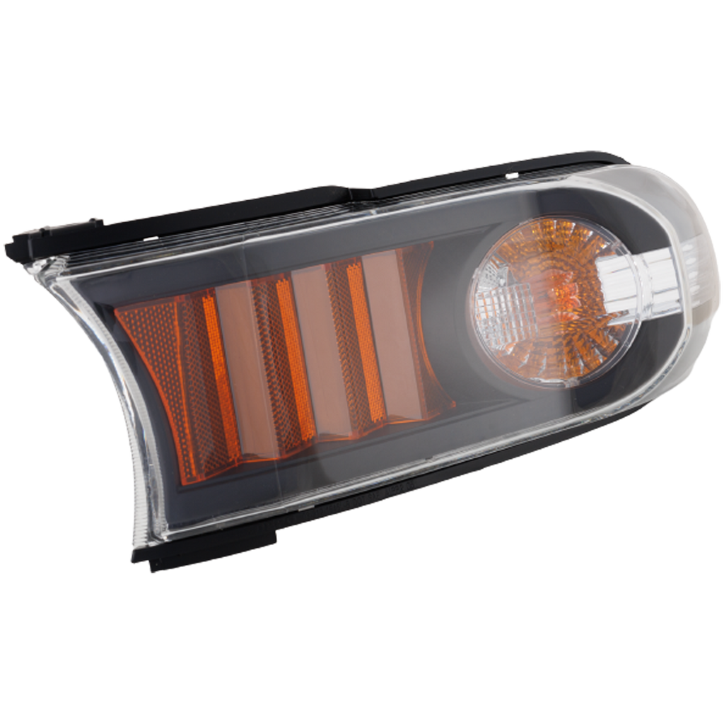 FJ CRUISER 07-14 SIGNAL LAMP RH AND LH, Park/Side Marker Lamp, Assembly, Black Bezel, 2-Piece