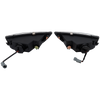 COROLLA 01-02 FOG LAMP RH AND LH, Assembly, Halogen, Clear Lens