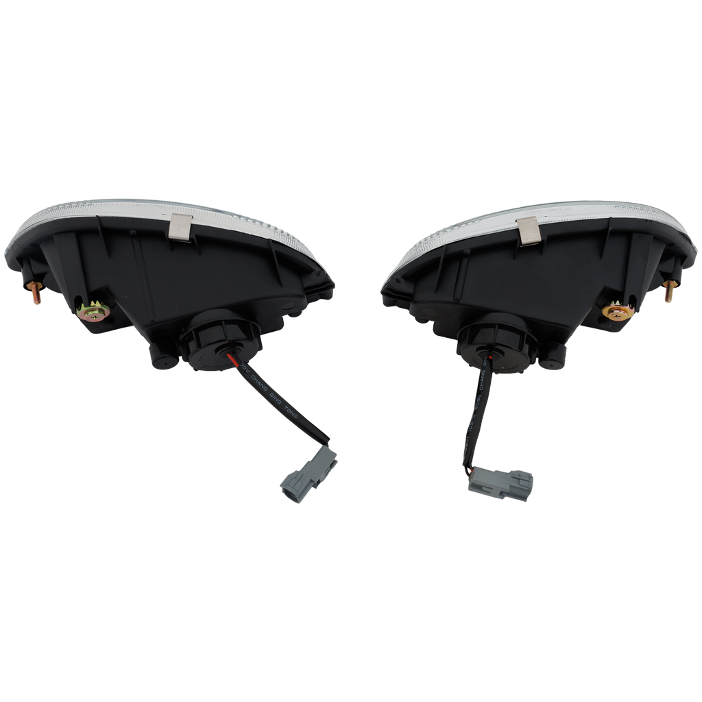 COROLLA 01-02 FOG LAMP RH AND LH, Assembly, Halogen, Clear Lens