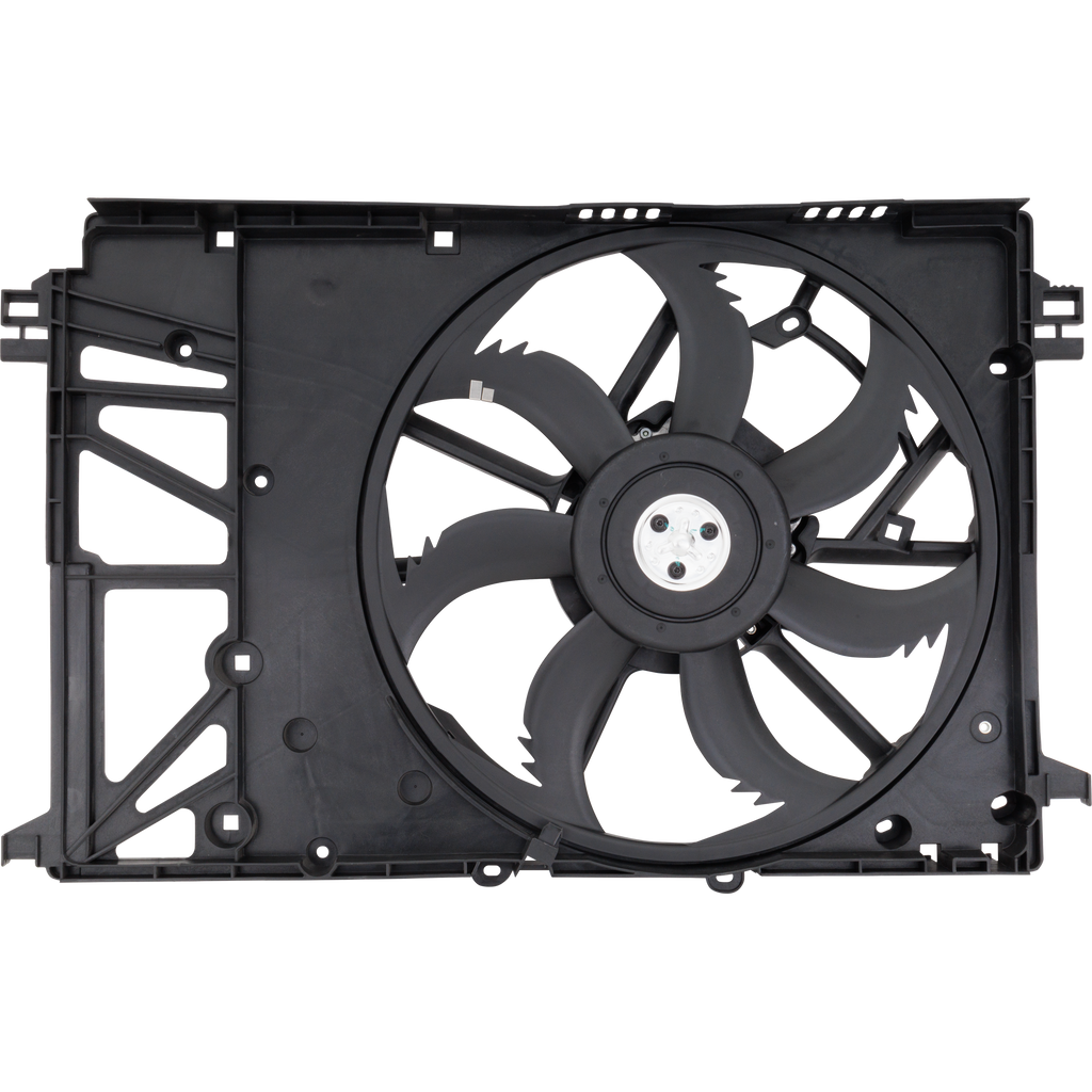 CAMRY 18-22/ES250 21-22 RADIATOR FAN ASSEMBLY, Single Fan, 2.5L Eng, (Exc Hybrid Models), (Camry, North America Built Vehicle)