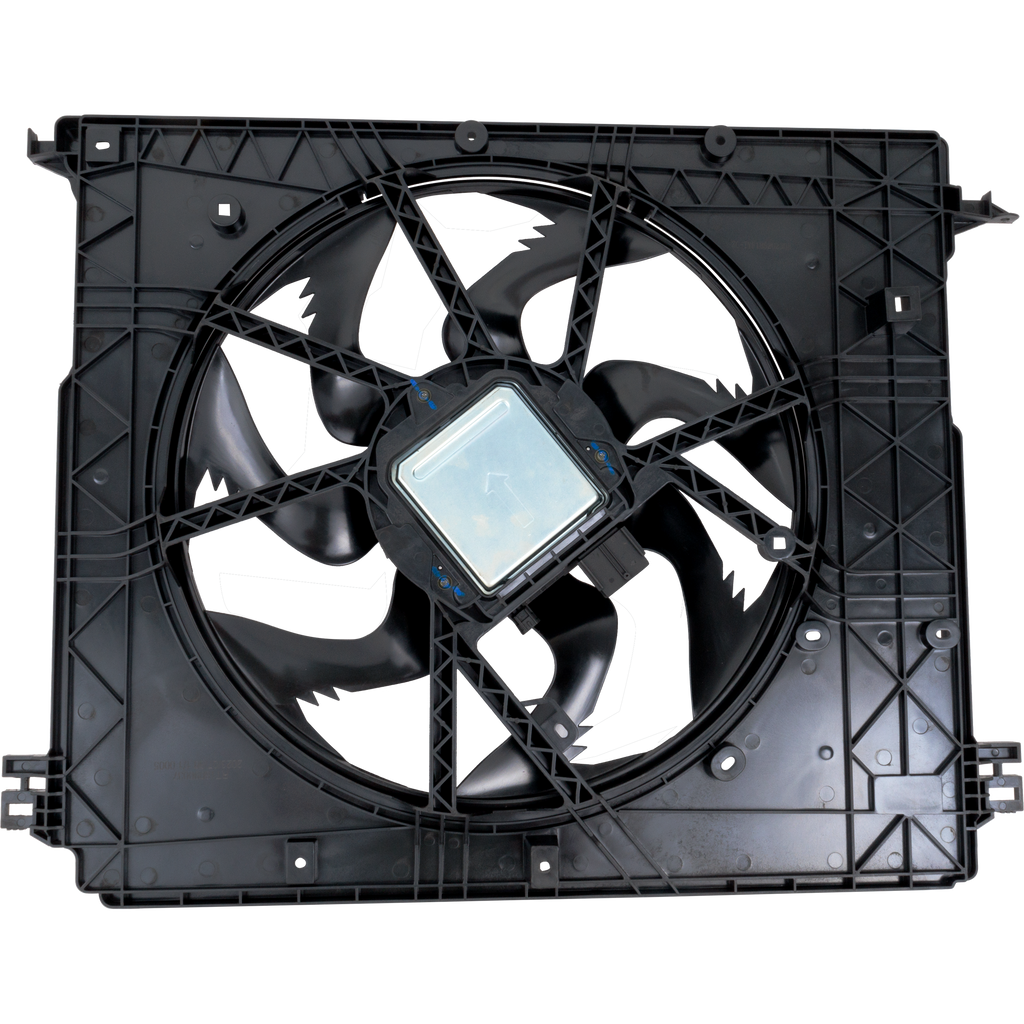 HIGHLANDER 20-22 RADIATOR FAN ASSEMBLY, Single Fan