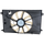 COROLLA CROSS 22-23 RADIATOR FAN ASSEMBLY, w/o Control Module