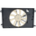 COROLLA CROSS 22-23 RADIATOR FAN ASSEMBLY, w/o Control Module