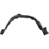 COROLLA CROSS 22-22 FRONT FENDER LINER RH, Plastic, Vacuum Form, w/o Insulation Foam, L/LE Models - CAPA