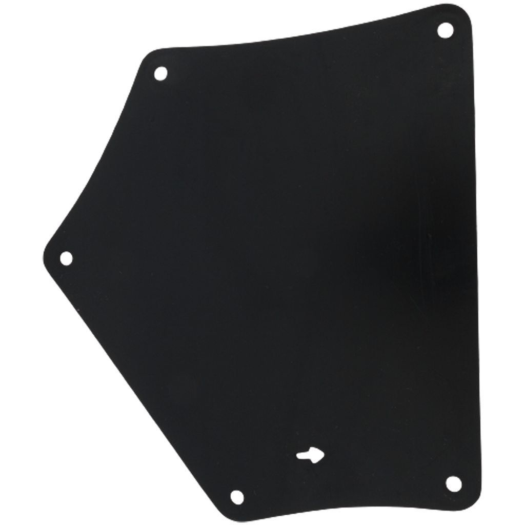 SEQUOIA 08-22/TUNDRA 14-21 FRONT FENDER APRON RH=LH, Rubber, Seal, Rear Section