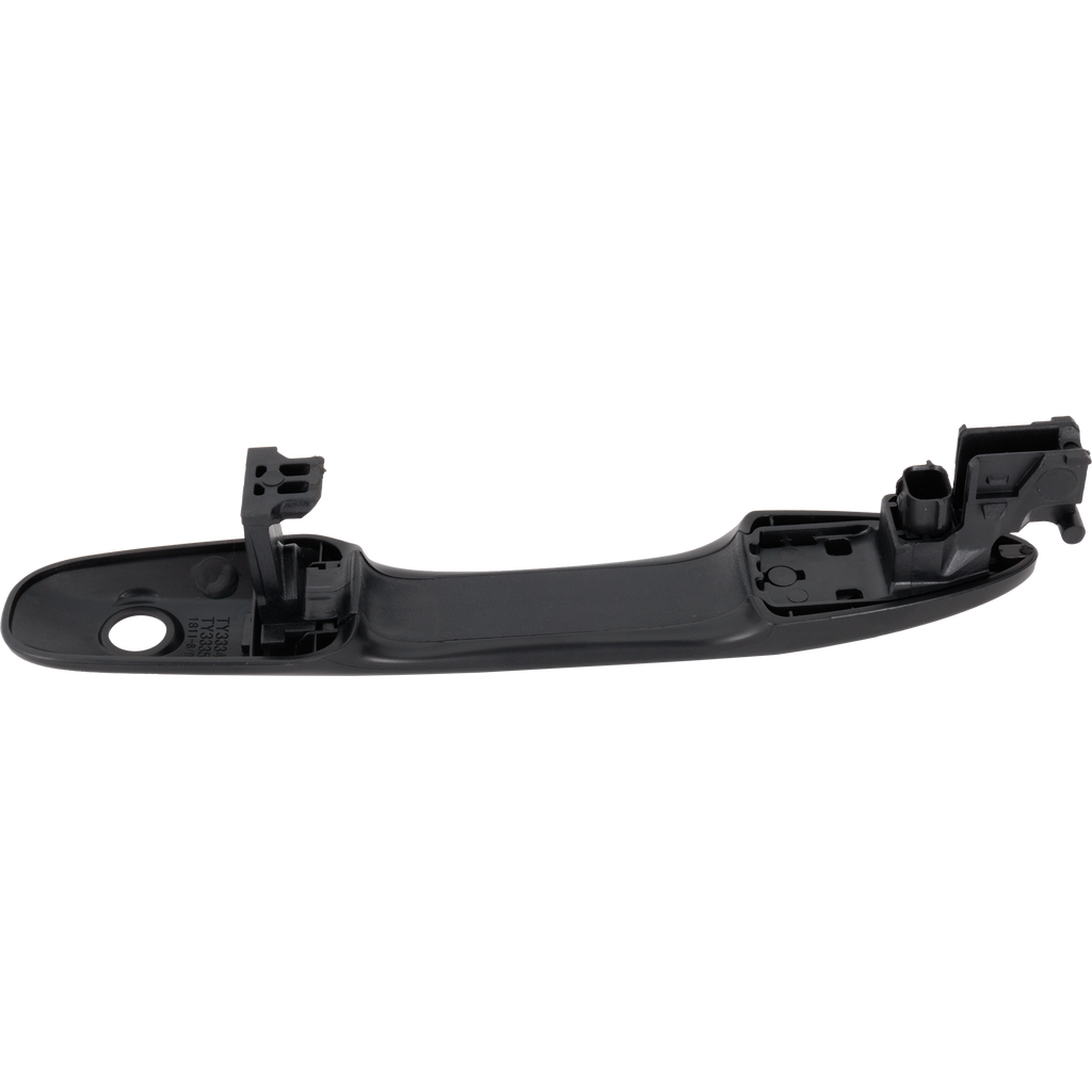 PRIUS 15-21 FRONT EXTERIOR DOOR HANDLE LH, Primed Black, w/ Smart Entry System, w/ Keyhole