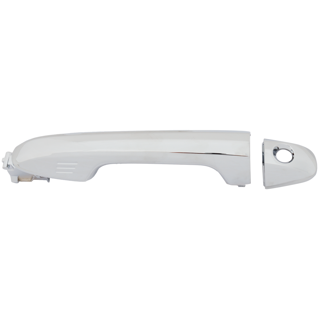 TACOMA 16-22 FRONT EXTERIOR DOOR HANDLE LH, Chrome, w/ Cover, w/o Smart Key, w/ Keyhole