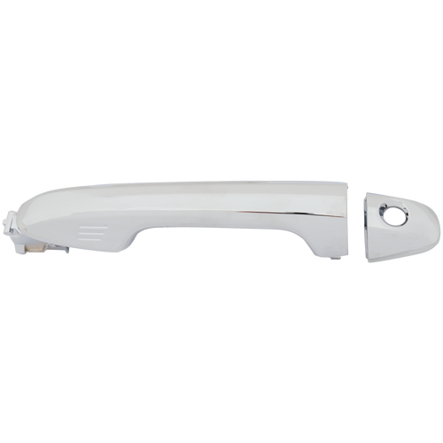 TACOMA 16-22 FRONT EXTERIOR DOOR HANDLE LH, Chrome, w/ Cover, w/o Smart Key, w/ Keyhole