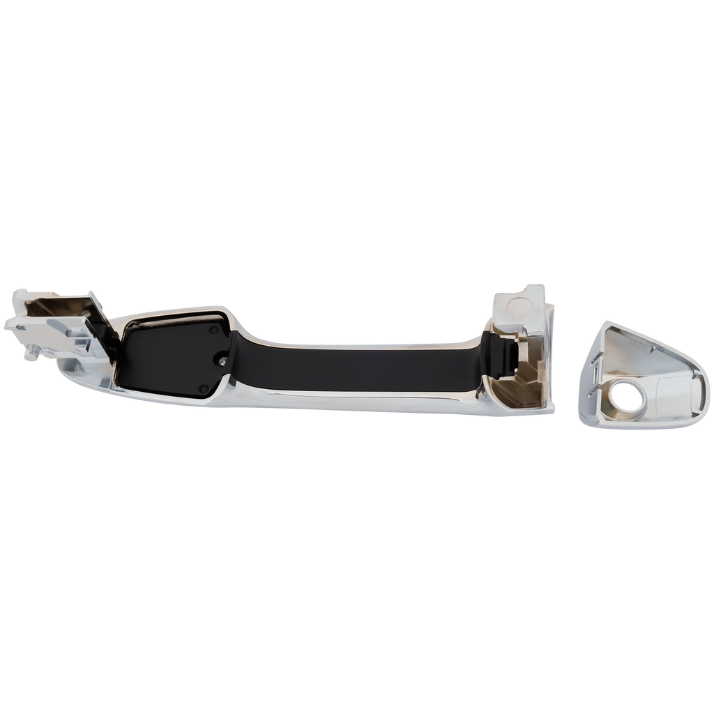 TACOMA 16-22 FRONT EXTERIOR DOOR HANDLE LH, Chrome, w/ Cover, w/o Smart Key, w/ Keyhole