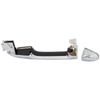 TACOMA 16-22 FRONT EXTERIOR DOOR HANDLE LH, Chrome, w/ Cover, w/o Smart Key, w/ Keyhole