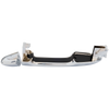 TACOMA 16-22 FRONT EXTERIOR DOOR HANDLE LH, Chrome, w/ Cover, w/o Smart Key, w/ Keyhole