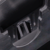 HIGHLANDER 20-23 REAR WHEEL OPENING MOLDING LH, Black - CAPA
