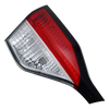 COROLLA 20-22 TAIL LAMP LH, Inner, Lens and Housing, L/LE/SE Models, Sedan, Japan Built Vehicle - CAPA