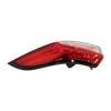 COROLLA 20-22 TAIL LAMP RH, Outer, Halogen, Lens and Housing, L/LE/SE Models, Sedan, Japan Built Vehicle - CAPA