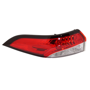 COROLLA 20-22 TAIL LAMP LH, Outer, Halogen, Lens and Housing, L/LE/SE Models, Sedan, Japan Built Vehicle - CAPA