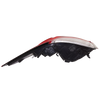 COROLLA 20-22 TAIL LAMP LH, Outer, Halogen, Lens and Housing, L/LE/SE Models, Sedan, Japan Built Vehicle - CAPA