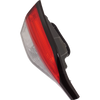COROLLA 20-22 TAIL LAMP LH, Inner, Lens and Housing, Halogen, XLE/XSE Models, Sedan - CAPA