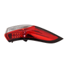 COROLLA 20-22 TAIL LAMP LH, Outer, Assembly, LED, L/LE/SE Models, North America Built Vehicle, Sedan