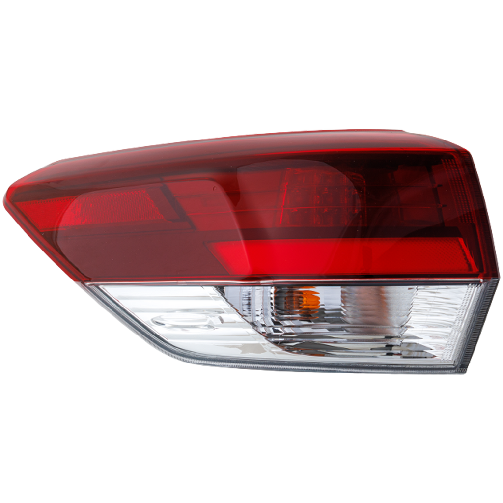 HIGHLANDER 19-19 TAIL LAMP LH, Outer, LED, Assembly, Tinted Lens