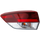 HIGHLANDER 19-19 TAIL LAMP LH, Outer, LED, Assembly, Tinted Lens