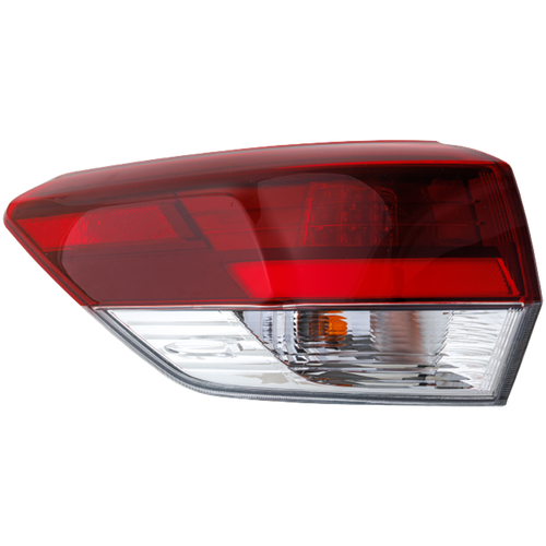 HIGHLANDER 19-19 TAIL LAMP LH, Outer, LED, Assembly, Tinted Lens