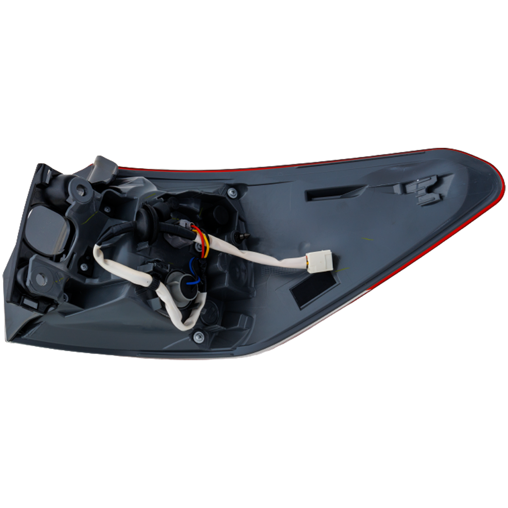 HIGHLANDER 19-19 TAIL LAMP LH, Outer, LED, Assembly, Tinted Lens