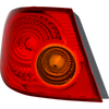 COROLLA 03-04 TAIL LAMP LH, Outer, Lens and Housing, Halogen