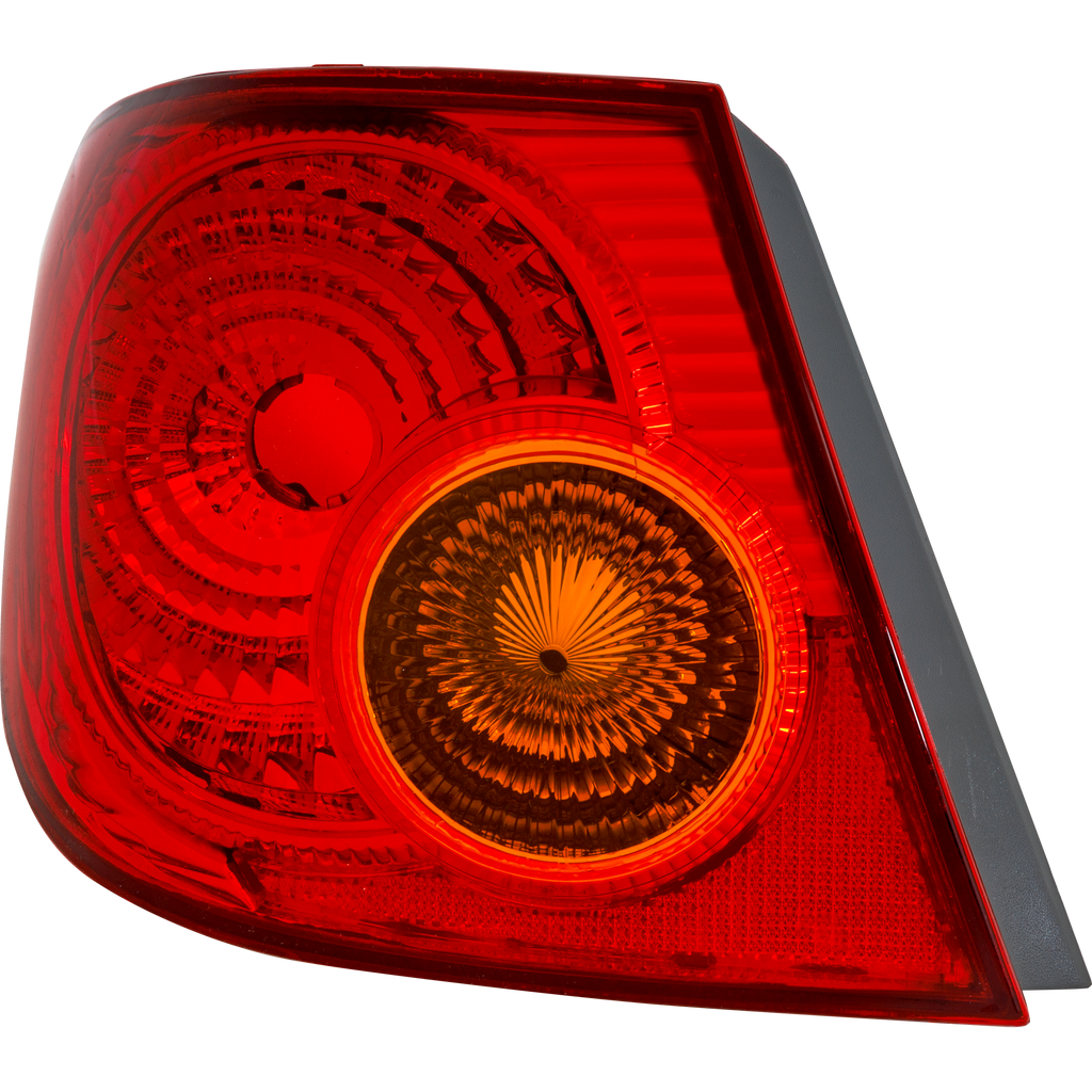 COROLLA 03-04 TAIL LAMP LH, Outer, Lens and Housing, Halogen