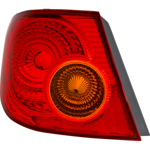 COROLLA 03-04 TAIL LAMP LH, Outer, Lens and Housing, Halogen