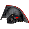 COROLLA 03-04 TAIL LAMP LH, Outer, Lens and Housing, Halogen