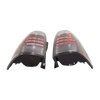 4RUNNER 06-09 TAIL LAMP RH AND LH, Lens and Housing, LED, Clear Lens, Black Interior