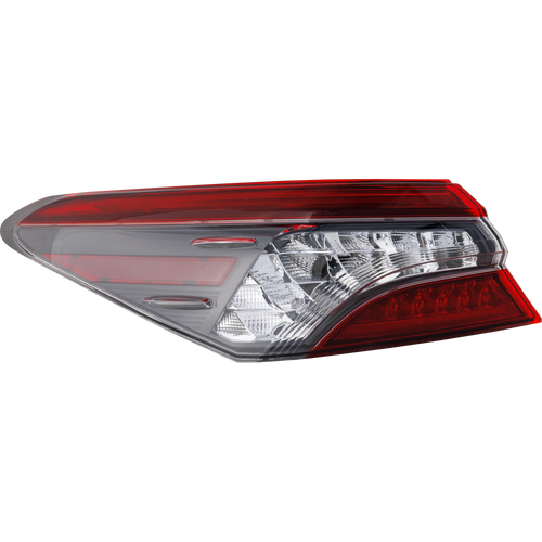 CAMRY 21-22 TAIL LAMP LH, Outer, Assembly, XLE/(XSE w/o TRD Package)/(Hybrid XLE/XSE Models), North America Built Vehicle