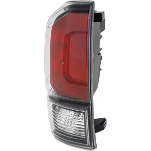 TACOMA 20-23 TAIL LAMP LH, Assembly, Halogen, w/ Black Bezel