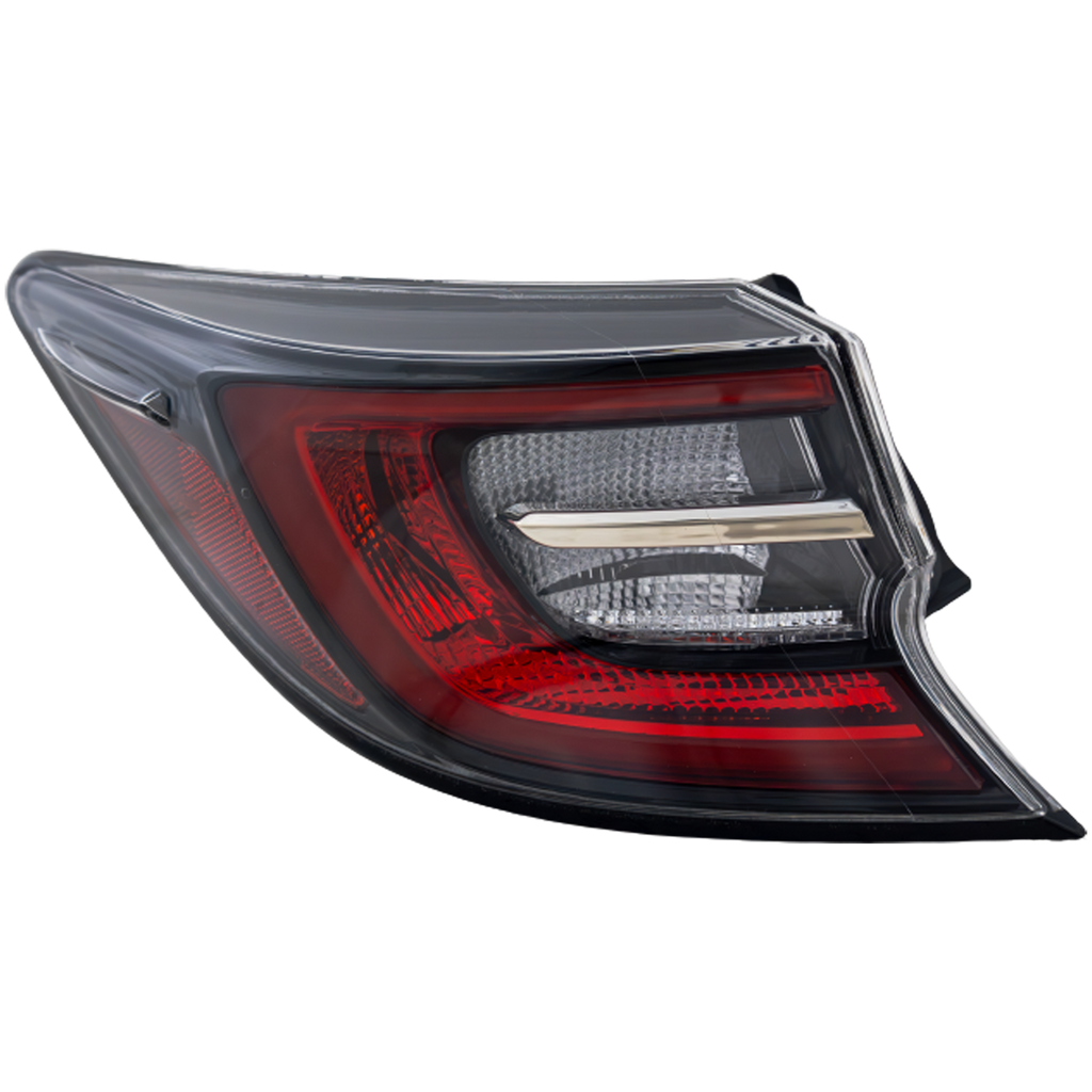 Tail Lamp Left Driver Side For 2019-2021 Toyota Corolla Outer Lens and Housing CAPA Replacement RT73010216UQ