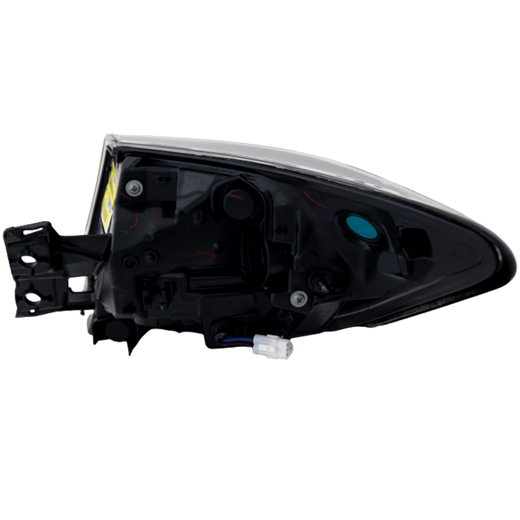 Tail Lamp Left Driver Side For 2019-2021 Toyota Corolla Outer Lens and Housing CAPA Replacement RT73010216UQ