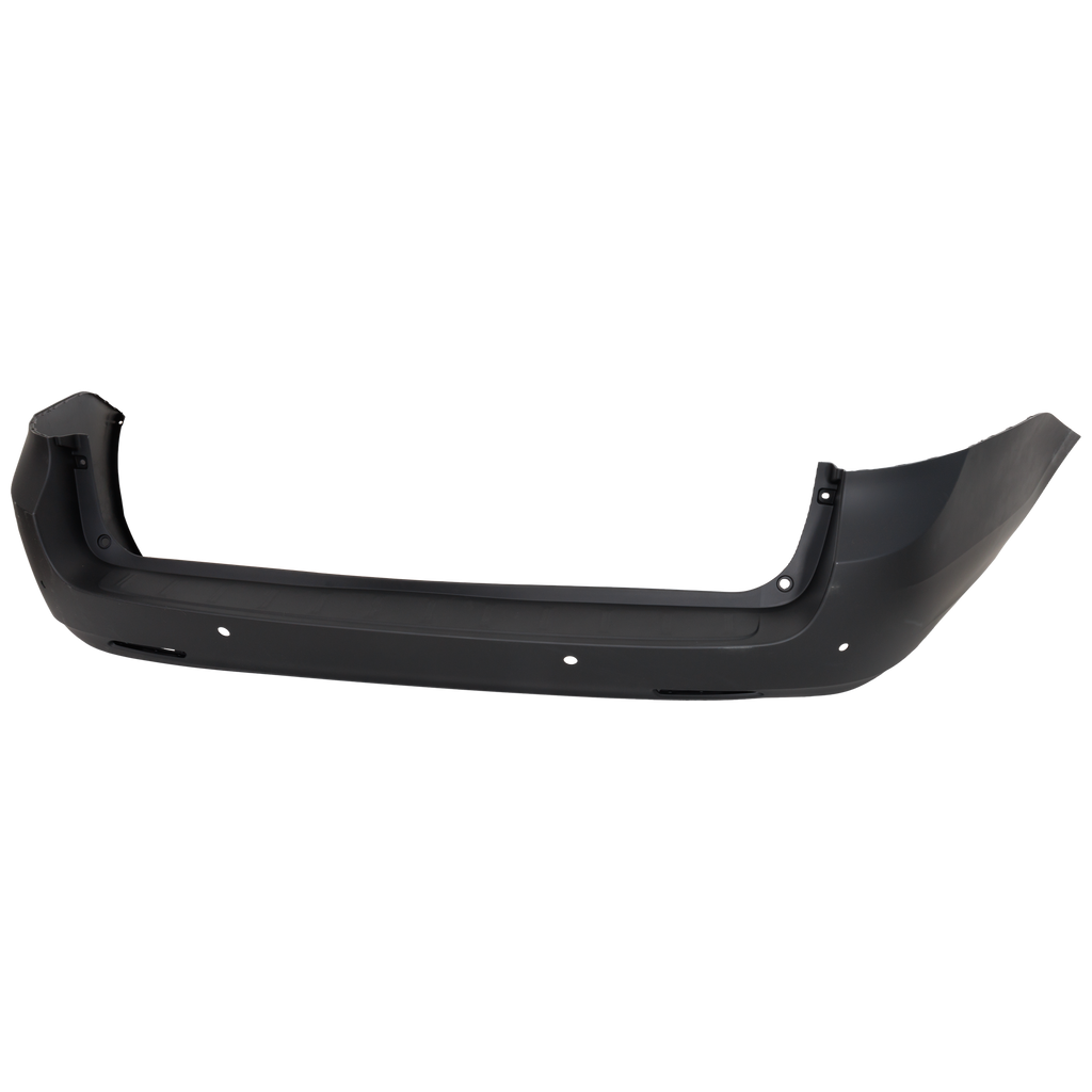 SIENNA 18-20 REAR BUMPER COVER, Primed, w/ Park Distance Sensor Holes, (Exc. SE Model)